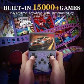 R36S Retro Handheld Video Game Console 64GB 20000 Games 3.5 Inch IPS Screen