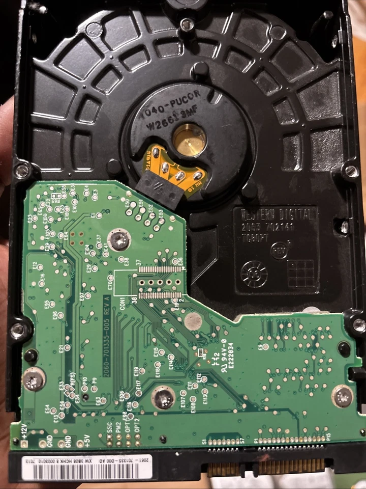 Original Western Digital 40GB WD400BB 7200RPM PATA IDE 3.5" HDD Hard Disk Drive - Image 2 of 3