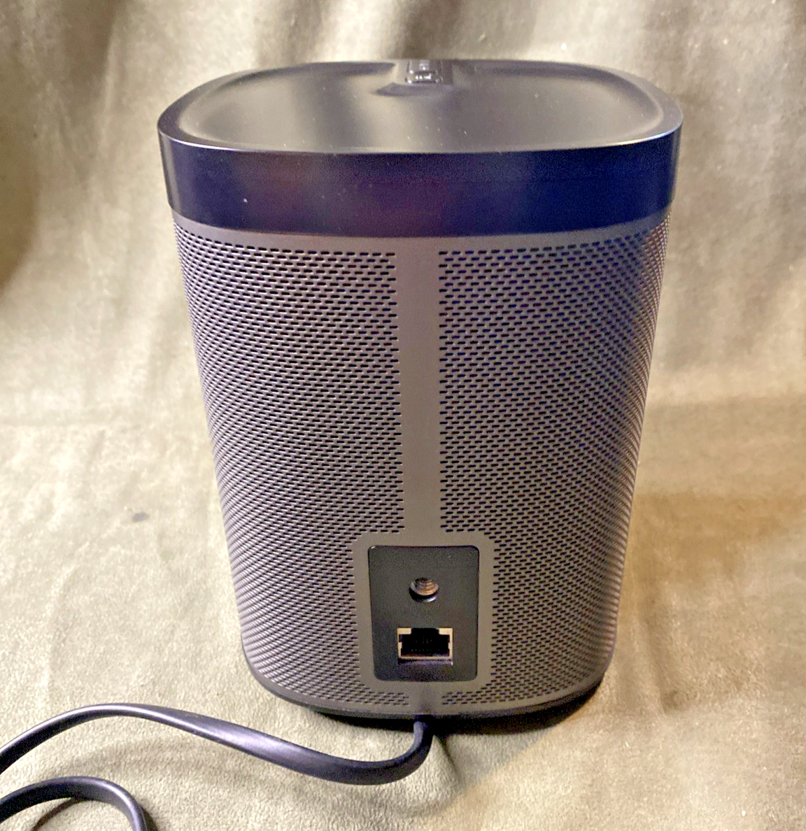 Sonos Play 1 Wireless Compact WiFi Speaker Black w/ Cord ~Tested