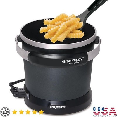 Deep Fryer W/ Nonstick Surface Auto Temperature Control Chicken Fries Shrimp New