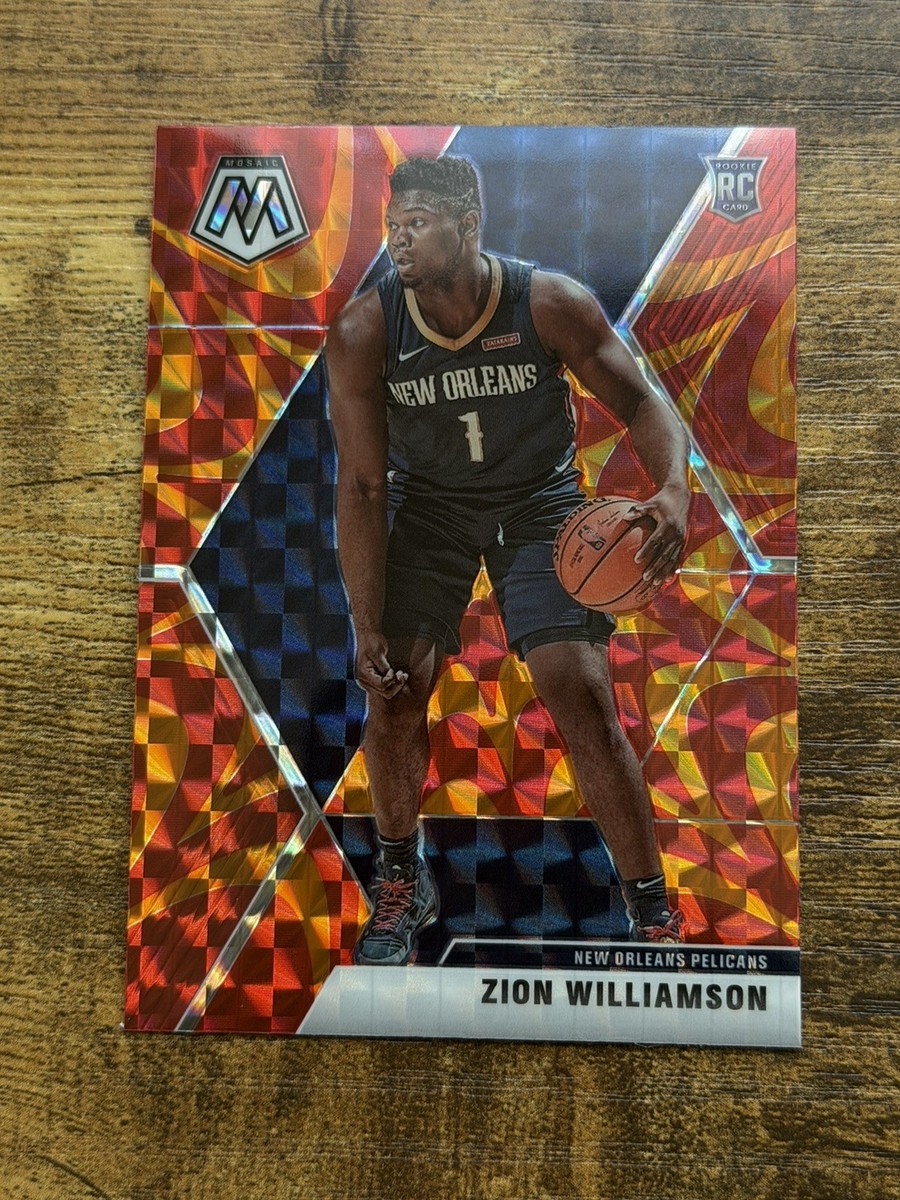 Zion WilliamsonMosaicReactive Orangeザイオン Zion Williamson 2019-2020 Panini Mosaic Reactive Orange Prizm #209