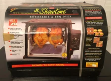 New Ronco Jr Showtime Rotisserie/BBQ Oven/As Seen on TV/Healthy/Easy Clean