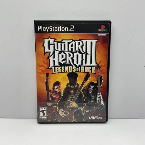 Guitar Hero 3 (PS2) Tested & Complete|Excellent|1 YR Warranty|Free Ship|CIB