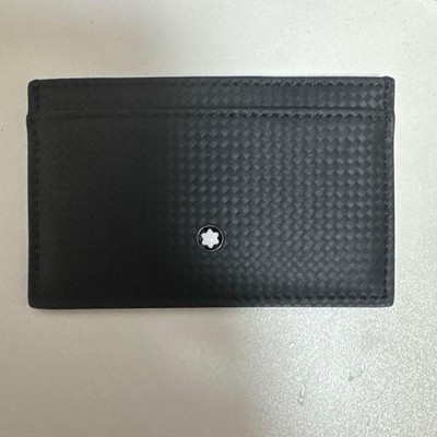 Montblanc Pass Case Kartenetui schwarz 7x10cm gebraucht Kartenetui Geldbörse