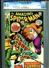 SPIDER-MAN #85 CGC 9.2 Schemer revealed! Kingpin app! WHITE!! PACIFIC COAST Ped!