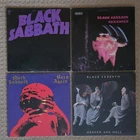 Lot of 4 Black Sabbath vinyl record albums Classic Rock Hard Rock Heavy Metal
