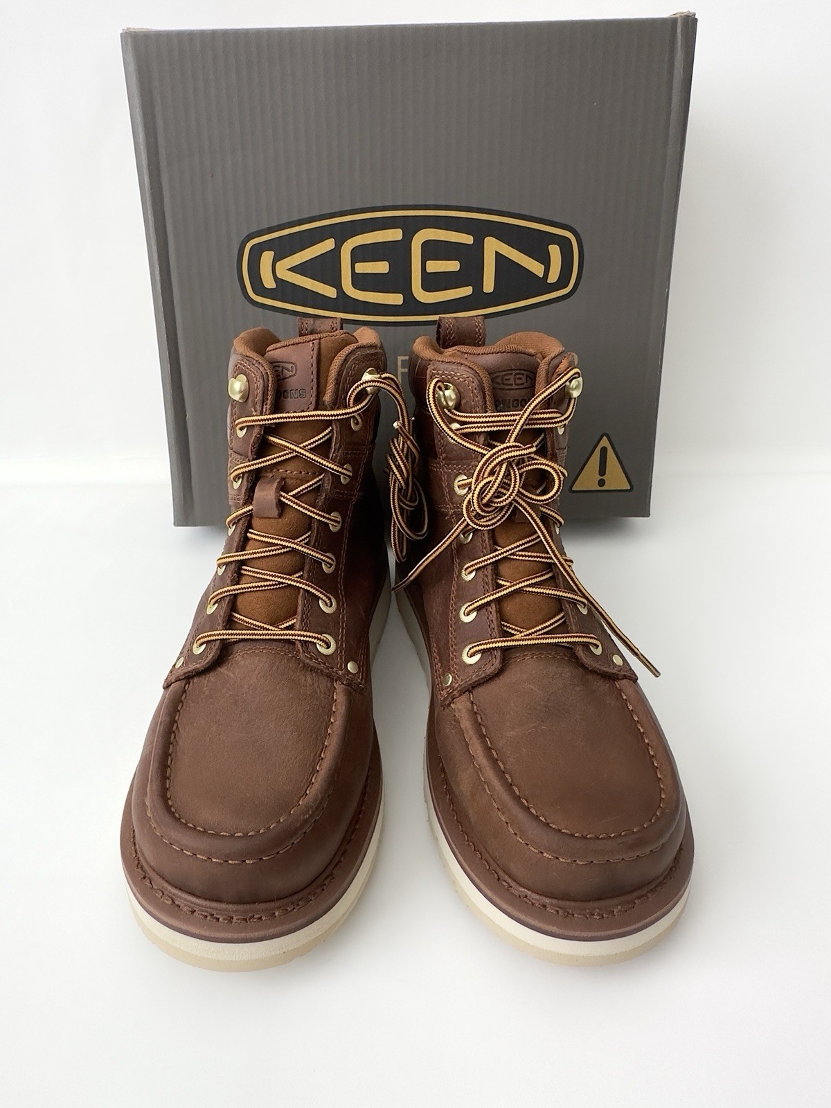 ✨Nuovi stivali da lavoro KEEN x NOON GOONS Cincinnati 6” in pelle punta morbida marrone 9M $250