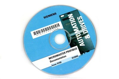 Siemens A5E00098192A Micromaster Profibus Dokumentation Software