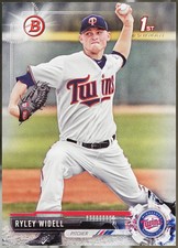 2017 Bowman Draft #BD-64 Ryley Widell Baseball EX