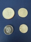 4 Coin Lot - 0.70 oz 999 Fine Silver Total mixed faces