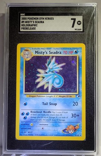 Misty's Seadra (Unlimited) graded SGC 7 for sale on eBay