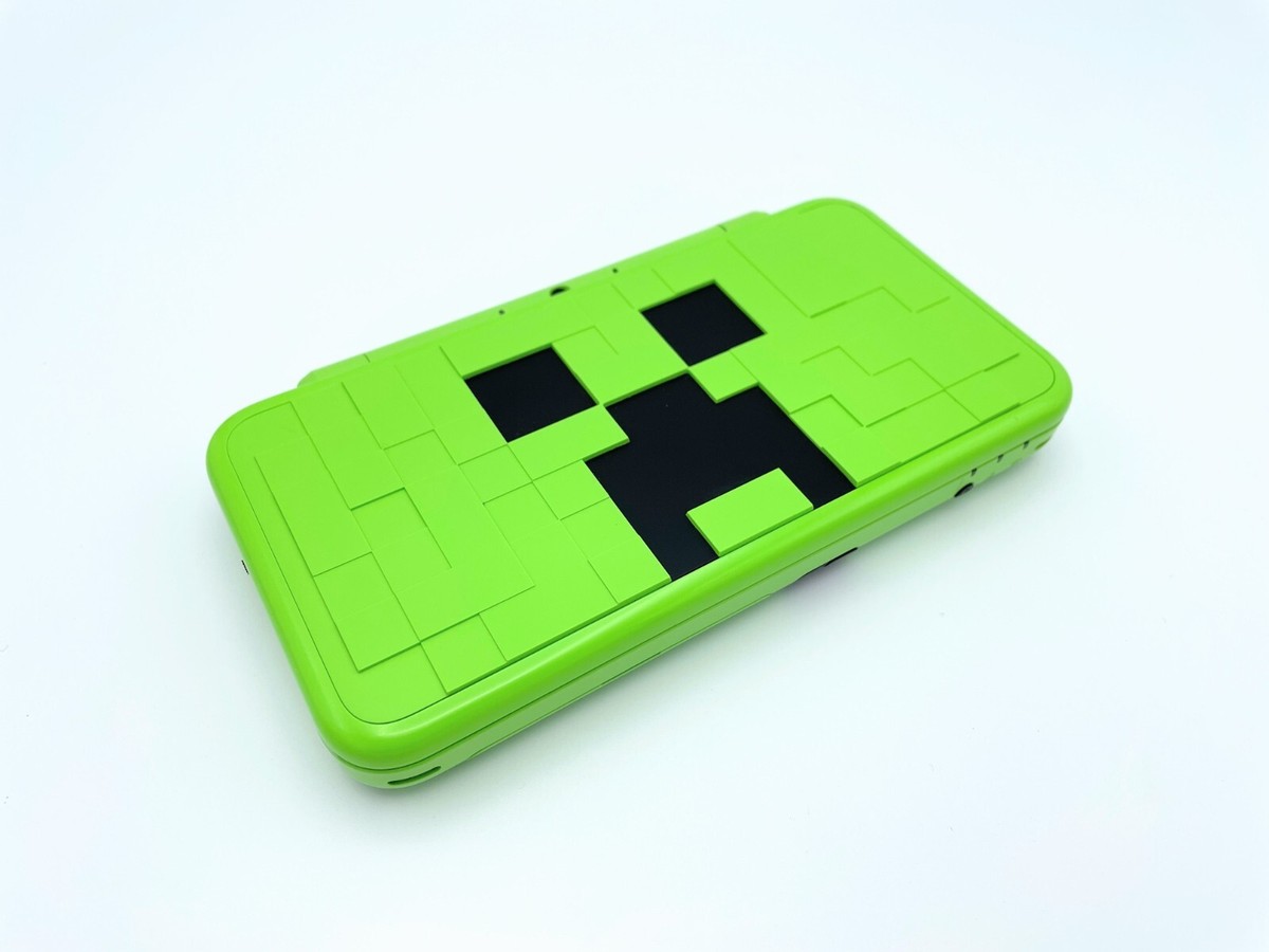 New Nintendo 2DS XL Minecraft Green & Black Console from New Nintendo 2DS XL Minecraft Green & Black Console from