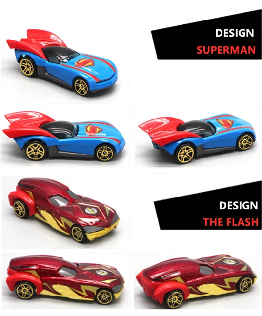7pcs DC Justice League Model Diecast Vehicle Truck Car Kids Child Playset Toy - image 4 of 4