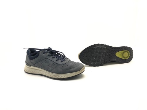 Ecco Herren Halbschuhe Schnürer Loafers Comfort Blau Gr. 40 (UK 6,5) - Picture 3 of 8