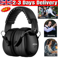 34dB Ear Defenders Earmuffs Protectors Industrial Work Shooting Noise Reduction