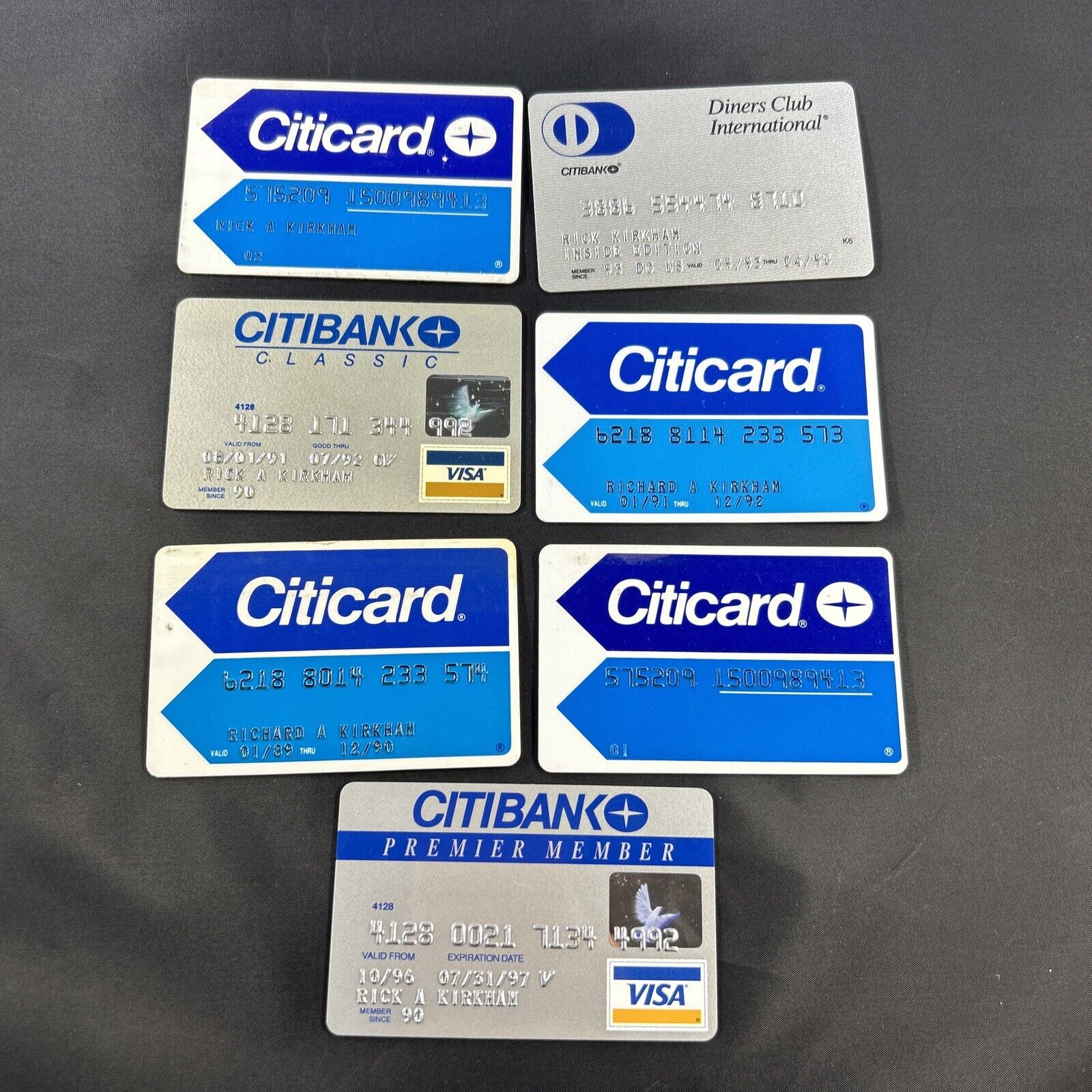 x7-lot-citibank-credit-card-expired-1990-1997-vintage-collectible