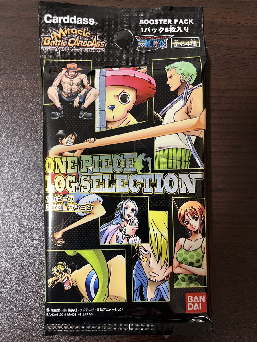 One Piece Log Collection 1 pack (8 pieces in) Miracle Battle