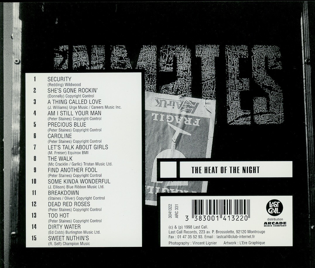THE INMATES the heat of the night LIVE 1998 | eBay