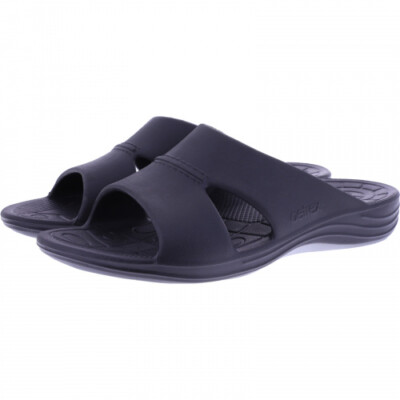 Aetrex Schuhe - L9000M - Bali - Schwarz - Herren Badeschuhe mit integrierter Däm