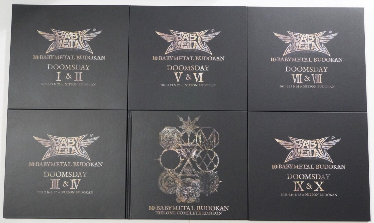 10 BABYMETAL BUDOKAN 5 Blu-ray + 10 CD Photobook The One Complete 