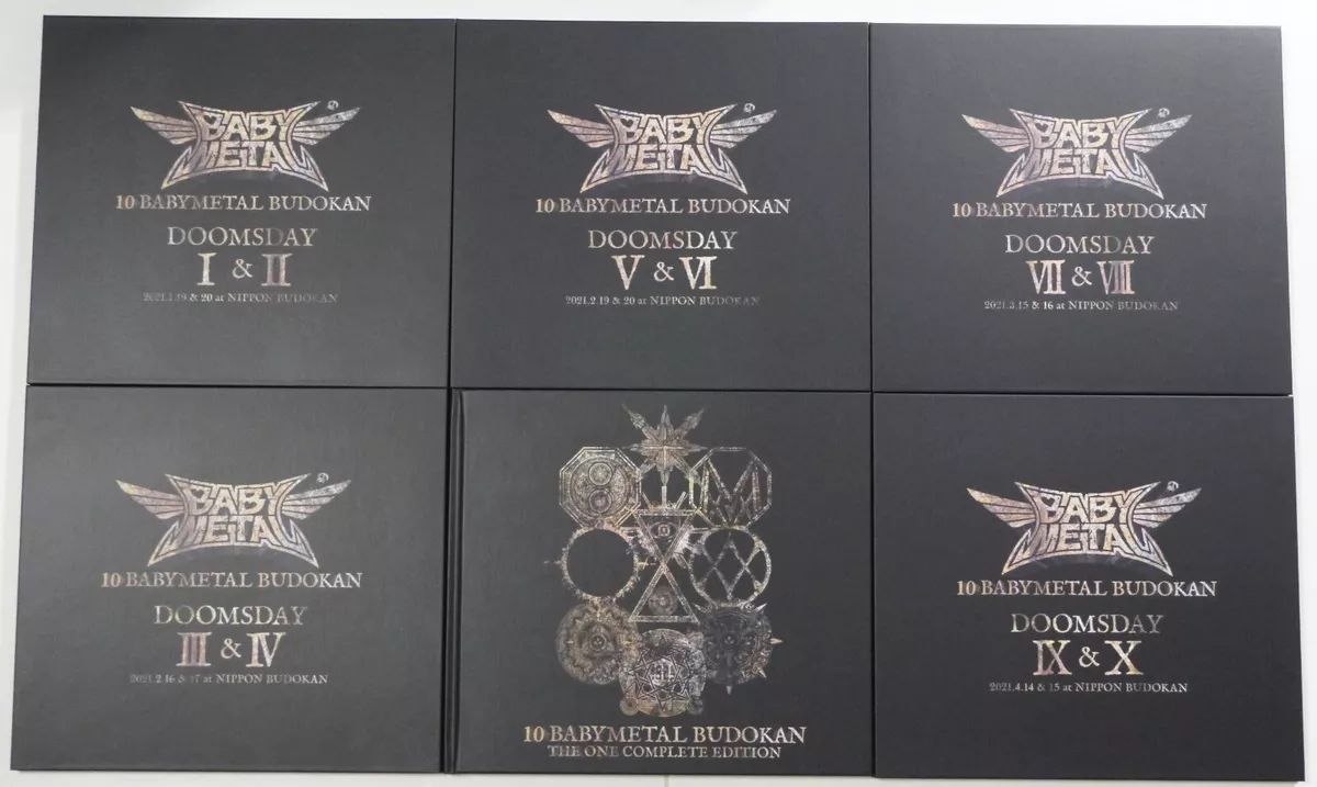 10 BABYMETAL BUDOKAN 5 Blu-ray + 10 CD Photobook The One Complete