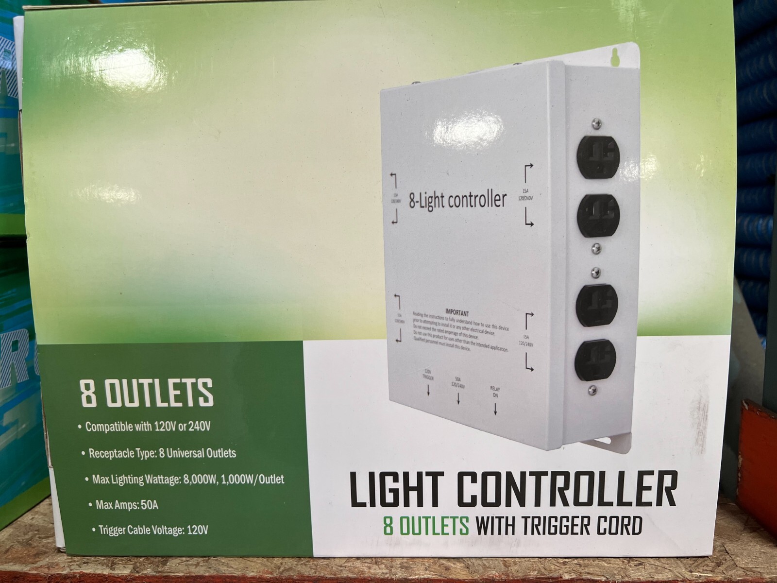 Controller 120/240v, 50a