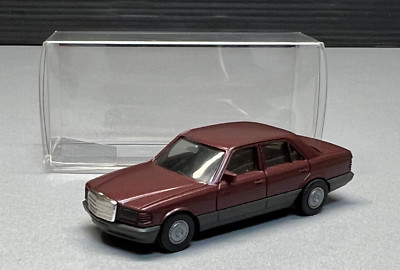 Mercedes Benz S Klasse S 500 SE s-class sedan luxus Limousine Herpa H0 1:87
