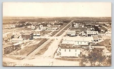 Mora Minnesota~Downtown~Orton Livery~Central Hotel~Homes Beyond~Conger~1912 RPPC
