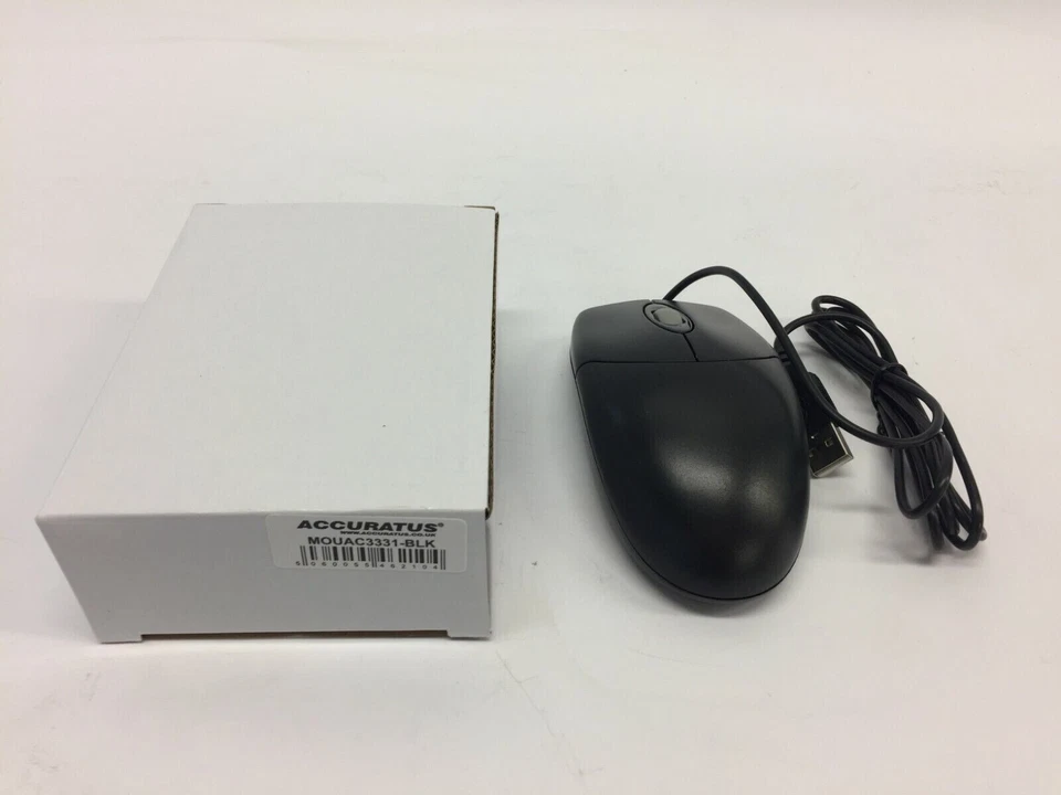 ACCURATUS Business Office USB Wired Optical Mouse For PC/Computer/Laptop/Mac - Image 2 of 4