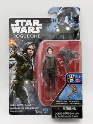 Star Wars THE FORCE AWAKENS JYN ERSO (JEDHA ) 3.75in Action Figure 