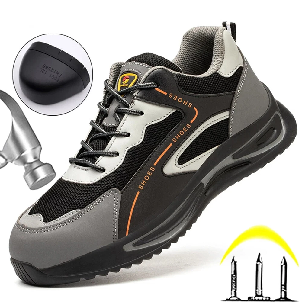 Men Safety Shoes Outdoor Work Sneakers Fashion Steel Toe Hiking Indestructible
Opens in a new window