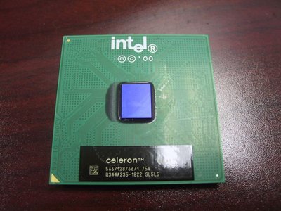 Vintage Intel CELERON 566MHz 66MHz 128K  1.75V CPU RB80526RX566128 SL5L5