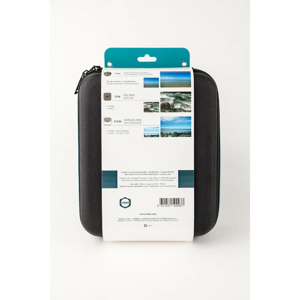 COKIN Traveller Kit, W3H0-28, Polarizer, ND4,ND8, Holder, Case, 130mm (X series) - Image 2 of 3