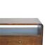 thumbnail 4  - Mid Century Style Console Table / Dressing Table - Solid Wood Dark Finish