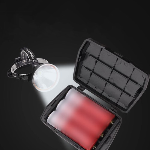 Linterna frontal LED recargable Impermeable Superbrillante 2000 Lumen Linterna - Imagen 4 de 9