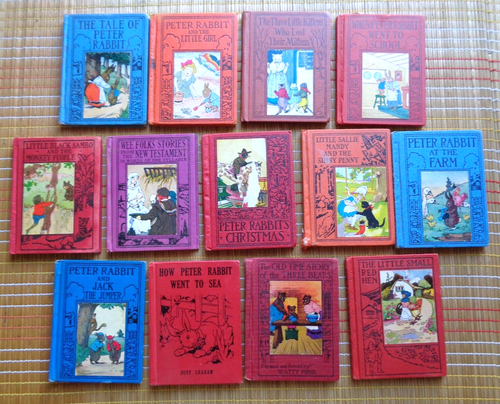 Wee Books For Wee Folks -Lot of 13 Mini HC 1935 Platt & Munk - Peter ...