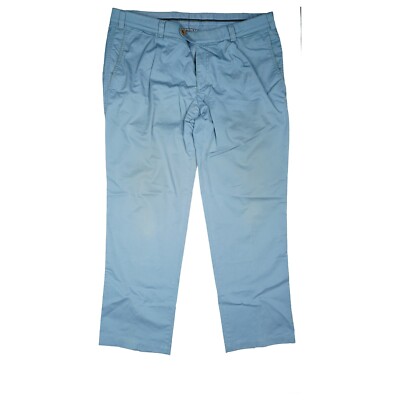 Eurex by Brax Men's Chino Pants Straight 26U W38 L30 XL Light Blue Thin