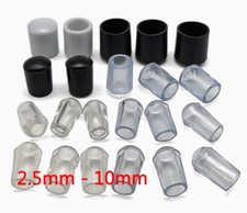 End Cap Rods Screws Bolts Tubes Cable Silicone Rubber Plastic Thread Cover Caps