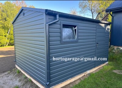 3x2 Metallgarage Blechgarage GERÄTESCHUPPEN Garage Container Versteck Laube