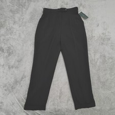 NWT Harve Benard Black Dress Pants Women's Size 12P