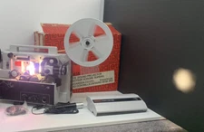 Eumig Mark S 802 Super Single Movie Projector Super 8 Original Box AS IS