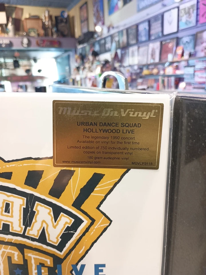 Urban Dance Squad Hollywood Live Clear Vinyl  New 2023 Record Store Day - image 3 of 4