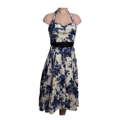 audrey hepburn halter dress Women Retro Audrey Hepburn Dress Halter Polka Dot 50's 60's 80's Prom Hiipps