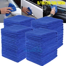 LOT Car Wash Towel Microfiber Plush Cleaning Drying Car Care Soft Cloth