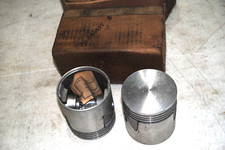 Nos Mopar Pair 1934 35 36 37 38 39 40 41 Desoto Chrysler W6 Pistons  .050