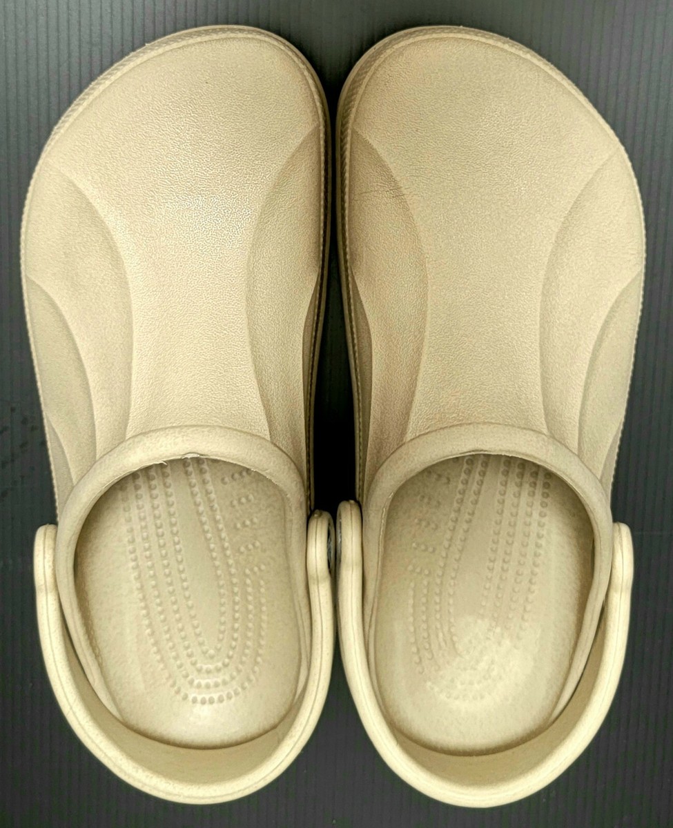 Crocs Classic Comfort Clogs Tan/Beige Slip-On Adult Unisex  display picture 1