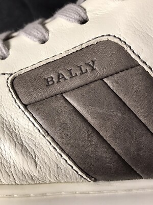 BALLY SWITZERLAND SNEAKERS BALLYS ODAR HIGH TOPS SHOES SIZE 9 42