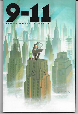 9-11 ARTISTS RESPOND - Volume One - (2002) 1st PAPERBACK EDITION