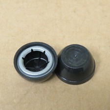 Set of 2 - 3/4" Black Push Nuts Part 70001600 Yerf Dog PUP 3101 Go Kart NOS