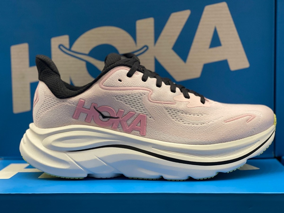 Hoka Women's Clifton 10 Carnation /Starlight Glow Running Shoes